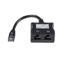 DYNAMIX RJ45 Dual Adapter (1x UTP, 1x Ph.) with short cable - Office Connect 2018