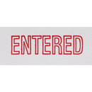 Dixon Stamp 027 Entered Red Pre Inked - Office Connect 2018