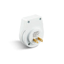 JACKSON Slim Outbound Travel Adaptor for use in USA, Japan and South America. 2-Pin NZ/AUS Plugs.