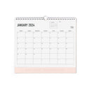 Letts of London Wall Calendar Conscious 300x270mm Rosewater Even Year - Office Connect 2018