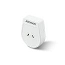 JACKSON Slim Outbound Travel Adaptor for use in USA, Japan and South America. 2-Pin NZ/AUS Plugs.