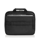 EVERKI Business Laptop Briefcase up to 14.1" with Premium Leather Handles and Accents, Memory Foam Protection, Trolley Handle Pass Through, 2-Way Shoulder Strap. Lifetime Warranty. Black Colour - Office Connect 2018