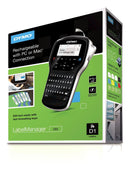 DYMO LabelManager 280P Portable Label Maker with QWERTY Keyboard. Quick and easy typing on the go. Long lasting rechargeable battery. One-touch smart keys. PC/MAC Compatible. Prints on 6, 9 and 12mm - Office Connect 2018