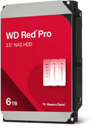 WD Red Pro 6TB SATA 3.5" 7200RPM 256MB NAS HDD 5Yr Wty. - Office Connect 2018