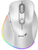 Genius Ergo 9000S Pro Silent Ergo Mouse - White - Office Connect 2018