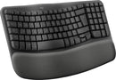 Logitech Wave Keys Wireless Ergonomic Keyboard Business - Office Connect 2018