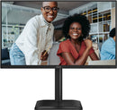 AOC 24E4UJ 24" IPS 1920x1080 VGA HDMI DP Spkrs Height Adjust 5yr wty - Office Connect 2018