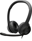 Logitech H390 USB-C Headset - BLACK - Office Connect 2018