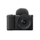 Sony Alpha ZVE10 24.2MP APS-C M/less Cam E Mount w/16-50 II Black - Office Connect 2018