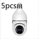 WiFi CAMERA 1080P Bulb 4X Zoom Camera E27 Home 5GWiFi Alarm Monitor - Office Connect 2018