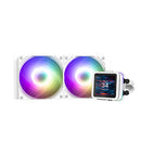 Zalman Alpha2 DS 24 ARGB White Liquid Cooler - 2x 120mm Fan 5yr w - Office Connect 2018