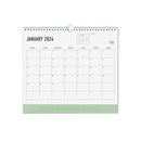 Letts of London Wall Calendar Conscious 300x270mm Sage Even Year - Office Connect 2018