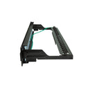 DYNAMIX Horizontal 19 1RU Unloaded 24 Port STP Patch Panel, with Rear Cable Management bar. Includes Earthing Wire and Plastic Labelling Kit. RoHS, Numbered 1-24 - Office Connect 2018