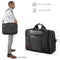 EVERKI Flight Laptop Briefcase 16'' , Checkpoint friendly design, Felt-lined iPad/tablet pocket, Well-organized compartments, Ergonomic shoulder pad