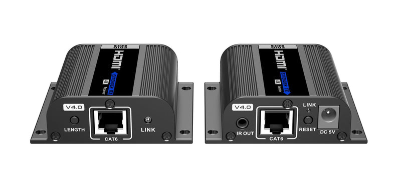 LENKENG HDMI KVM Extender Over Single Cat5E/6 Cable Up to 120M. Point to Multipoint/Point to Point. Supports USB Keyboard & Mouse Contriol. Supports Video Res up to 1080P@60Hz. Includes Tx & Rx Units