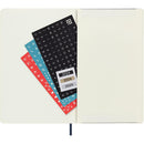 Moleskine Diary 12 Month Weekly + Notes SC Large Sapphire Blue - Office Connect 2018