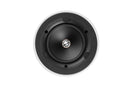 KEF Ultra Thin Bezel 5.25'' Round In Ceiling Speaker. 130mm Uni-Q driver with 16mm aluminium dome tweeter with tangerine waveguide Magnetic, Paintable Grille &  Bezel Weather resistant , IP64 Certified