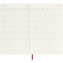 Moleskine Diary 12 Month Weekly + Notes SC Large Scarlet Red - Office Connect 2018