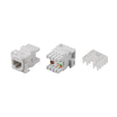 DYNAMIX Cat6 UTP Keystone RJ45 Jack for AMDEX Face Plates. White Recommend for use with RJ45 Plugs Only. T568A Wiring Only. White - Office Connect 2018