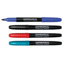 Warwick Marker Fine Tip Permanent Pack 4 Assorted - Office Connect 2018