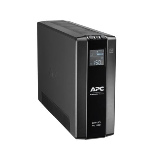 APC Back-UPS PRO Line Interactive 1600VA (960W) with AVR, 230V Input/Output. 8x IEC C14 Outlets. With Battery Backup & Surge Protect. LCD Display. - Office Connect 2018