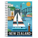 Collins Diary A53 Cities Wiro PP With Note Pad Even Year - Office Connect 2018