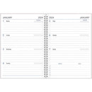 Collins Diary A53 Cities Wiro PP With Note Pad Even Year - Office Connect 2018