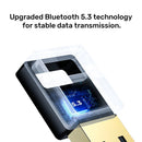 UNITEK USB-A Bluetooth 5.3 Adaptor Supports Multi-Device Communication up to 30m, Micro Compact Size - 7x16x30mm (WxDxH), Plug & Play, Connect with up to 7x Devices, Mac OS, Windows 8/XP, Linux, TV & More - Office Connect 2018