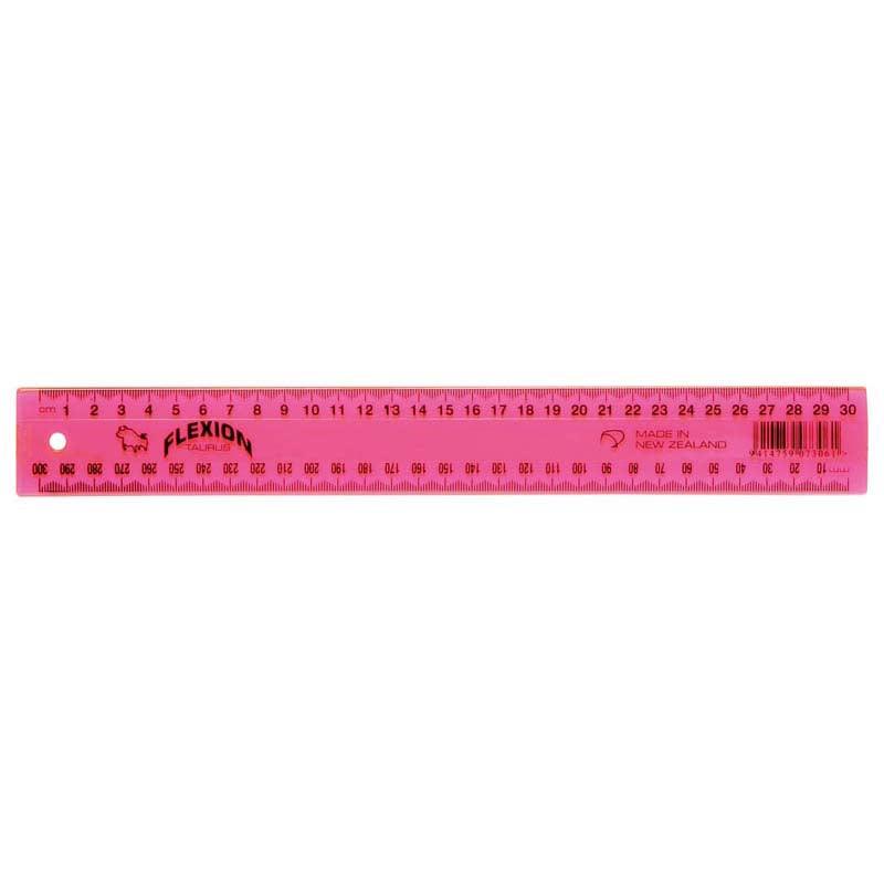 Taurus Ruler Flexion 300mm Pink - Office Connect 2018