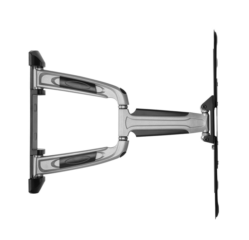 BRATECK 23''-55'' Full motion TV wall mount bracket. Extend, tilt and swivel. VESA Support up to: 400x400 Max load: 35kg. Max arm extension - 514mm. Curved Display Compatible.