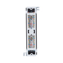 DYNAMIX Mini 1U RJ45 12 Port Patch Panel, Cat6 T568A & T568B Wiring Dims: L 254mm, W 60mm, D 40mm - Office Connect 2018