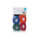 VELCRO One-Wrap 203mm x 12mm Multicolour Pre-Cut Cable Ties. 60 Piece Pack (10 Ties Per Colour) Red, Yellow, Orange, Blue, Black, Green. Self Gripping Super-strong with Easy-to-undo Design. - Office Connect 2018