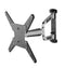 BRATECK 23''-55'' Full motion TV wall mount bracket. Extend, tilt and swivel. VESA Support up to: 400x400 Max load: 35kg. Max arm extension - 514mm. Curved Display Compatible.