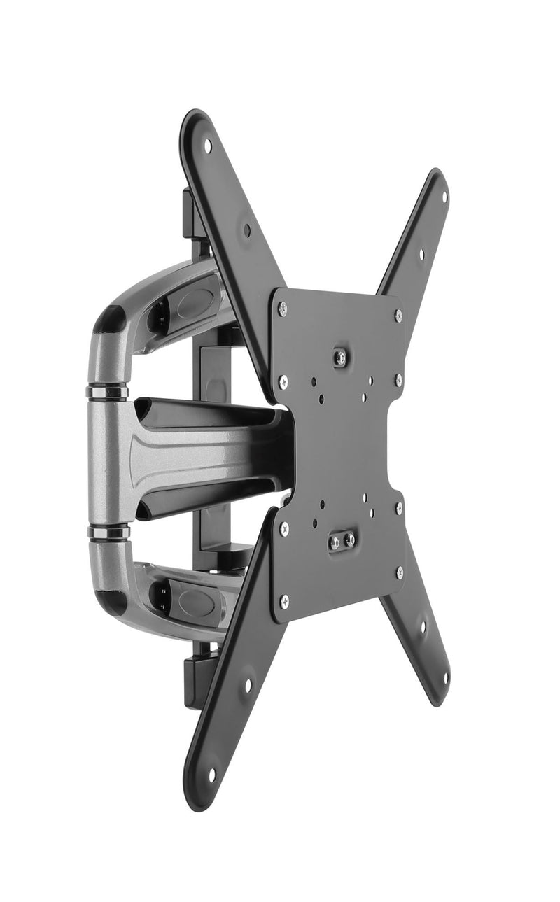 BRATECK 23''-55'' Full motion TV wall mount bracket. Extend, tilt and swivel. VESA Support up to: 400x400 Max load: 35kg. Max arm extension - 514mm. Curved Display Compatible.