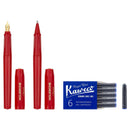 Moleskine Kaweco Ballpoint + Fountain Pen Set Red - Office Connect 2018