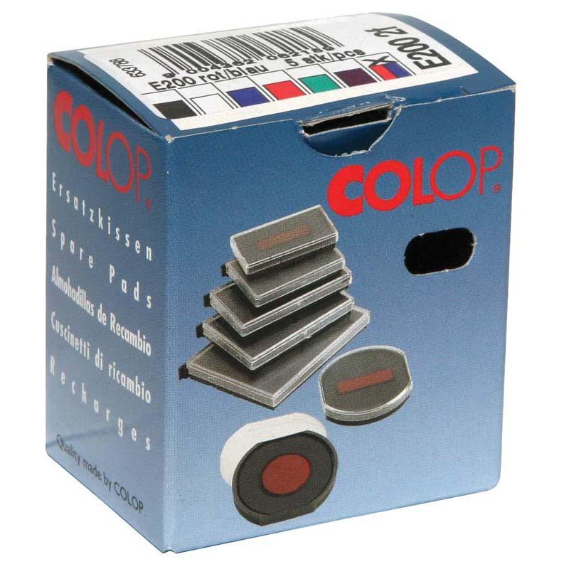 Colop Stamp Pad E/200/2 Blue Red 24x45mm - Office Connect 2018