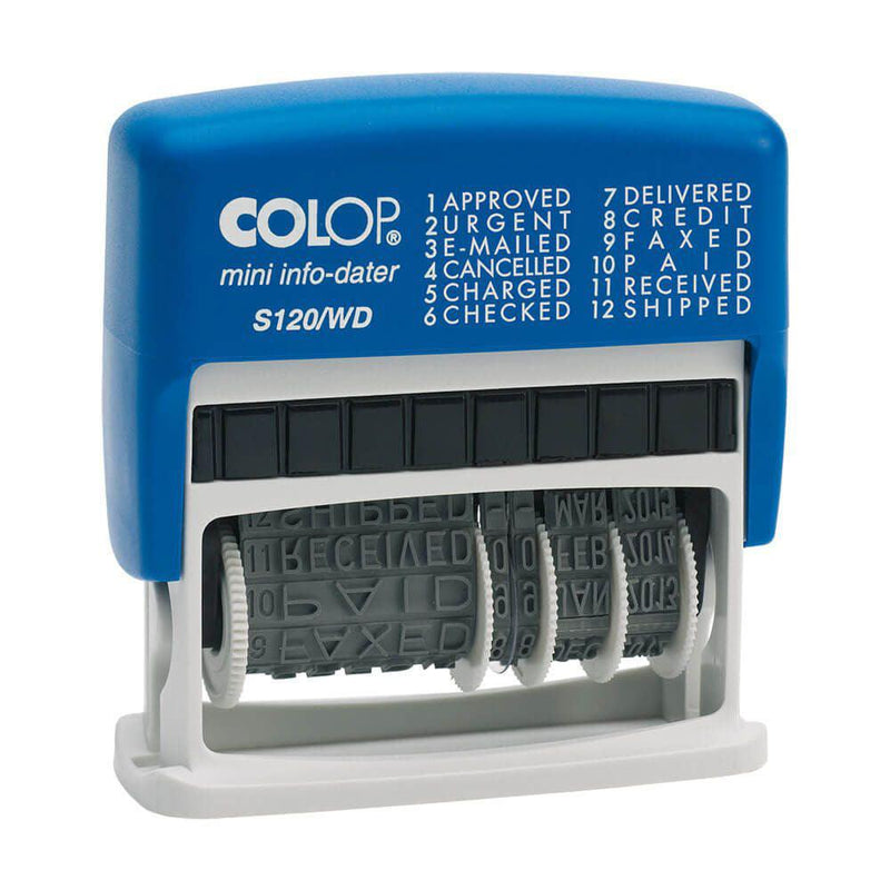 Colop Stamp Dater S120/WD 4mm Mini-Info - Office Connect 2018