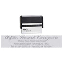 Colop Stamp Printer 25 Oblong Black 15x75mm - Office Connect 2018