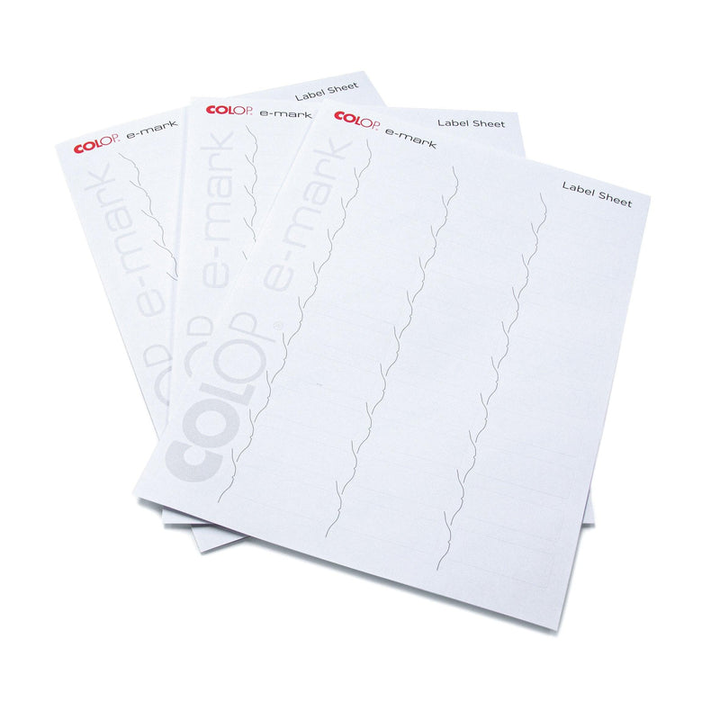 Colop e-mark Labels 30 Up 10 Sheet Pack - Office Connect 2018