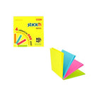 Stick'n Notes Magic Pad Neon 76x76mm 100 Sheets 4 Colours - Office Connect 2018