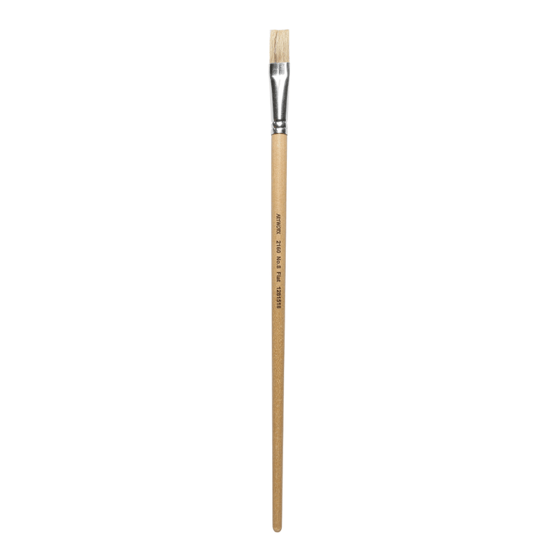 Artworx Paint Brush 2160 Flat Size 8 14mm - Office Connect 2018