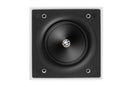KEF Ultra Thin Bezel 6.5'' Square In-Wall  Speaker. 160mm Uni-Q driver with 16mm aluminium dome tweeter with tangerine waveguide. Magnetic grille. IP64 rated. Sold individually - Office Connect 2018