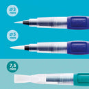 Milan Refillable Water Brush Set Pack 3 - Office Connect 2018
