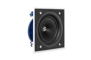KEF Ultra Thin Bezel 6.5'' Square In-Wall  Speaker. 160mm Uni-Q driver with 16mm aluminium dome tweeter with tangerine waveguide. Magnetic grille. IP64 rated. Sold individually - Office Connect 2018