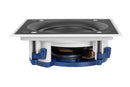KEF Ultra Thin Bezel 6.5'' Square In-Wall  Speaker. 160mm Uni-Q driver with 16mm aluminium dome tweeter with tangerine waveguide. Magnetic grille. IP64 rated. Sold individually - Office Connect 2018