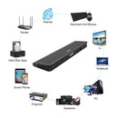 UNITEK 8-in-1 Universal Laptop Docking Station with Triple & Dual DIsplay Support. Includes 1x DVI/VGA Port, 1x RJ45 Gig Port, 1x HDMI, 2x 3.5mm Audio Ports, 3x JUNE Promo - Includes FREE C137W - Office Connect 2018