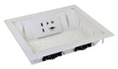 DYNAMIX Recessed Entertainment Box Delivering AV, Data & Power in Wall Connectivity. 3x Device/Outlet Openings. Paintable ABS Moulded Plastic. Cover & Screws Included. Dimensions: 280x250x80mm (WxHxD) - Office Connect 2018