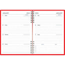 Collins Diary A53 Starburst Week To View Wiro Even Year - Office Connect 2018