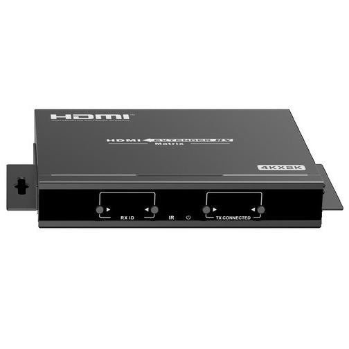 LENKENG HDbitT HDMI Video Matrix Transmitter Unit Over IP CAT5/5e/6 Network Cable. Supports up to 120m 4K@30Hz. Multi Cast Many to Many Matrix Connection. IR Control. Rx Unit - LKV686MATRIX-RX