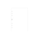 Filofax A5 White Plain Notepaper Refill - Office Connect 2018